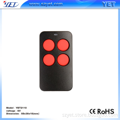 YET supplier 315mhz wireless remote control duplicator YET2110 for barrier /gate /shutter